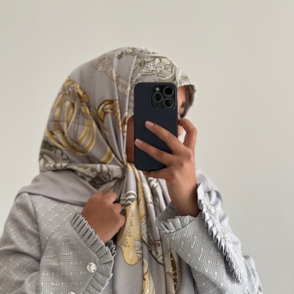 روسری ژاکارد ابریشم هرمس