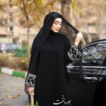 عبای جواهردوزی شکوفه