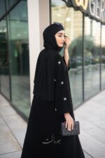 عبای کرپ ویدا نگین - Image 2