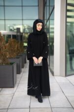 عبای کرپ ویدا نگین - Image 4