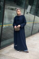 عبا/مانتو دل آرا ساده - Image 6
