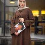 عبا/مانتو دل آرا ساده