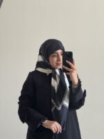 روسری ابریشم وارداتی کد 5