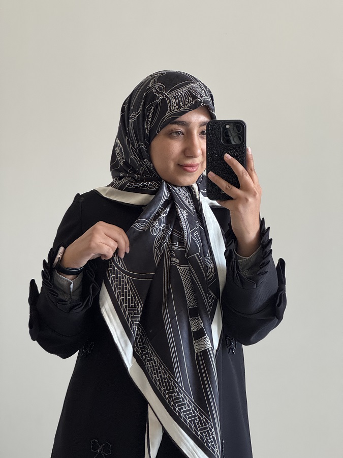 IMG_3094 روسری ابریشم وارداتی کد 10 - Image 1