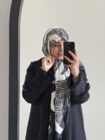 روسری ابریشم وارداتی کد 11