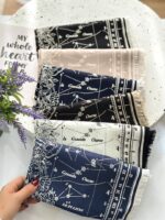 روسری ابریشم وارداتی دور ریش